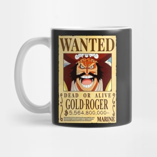 Gol D. Roger Wanted Poster - 5 Billion 564 Million 800 Thounsand Berries Mug